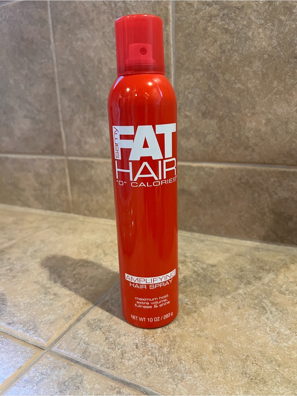# 2 Samy FAT HAIR 0 CALORIES AMPLIFYING HAIR SPRAY MAXIMUM HOLD 10 oz Hair Spray